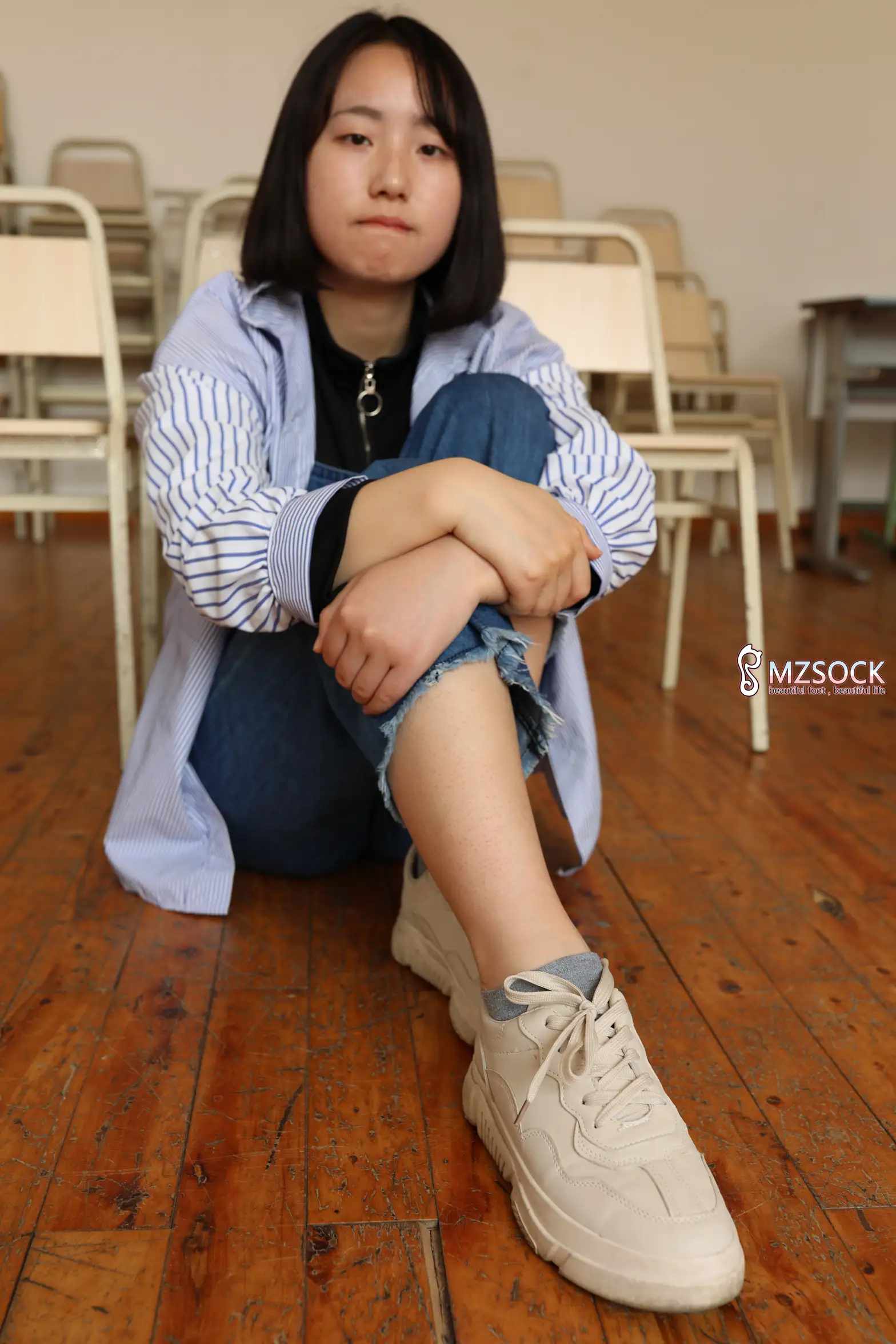 [Mzsock] Love beautiful feet NO.001 Xiao Hu#[74P]-41