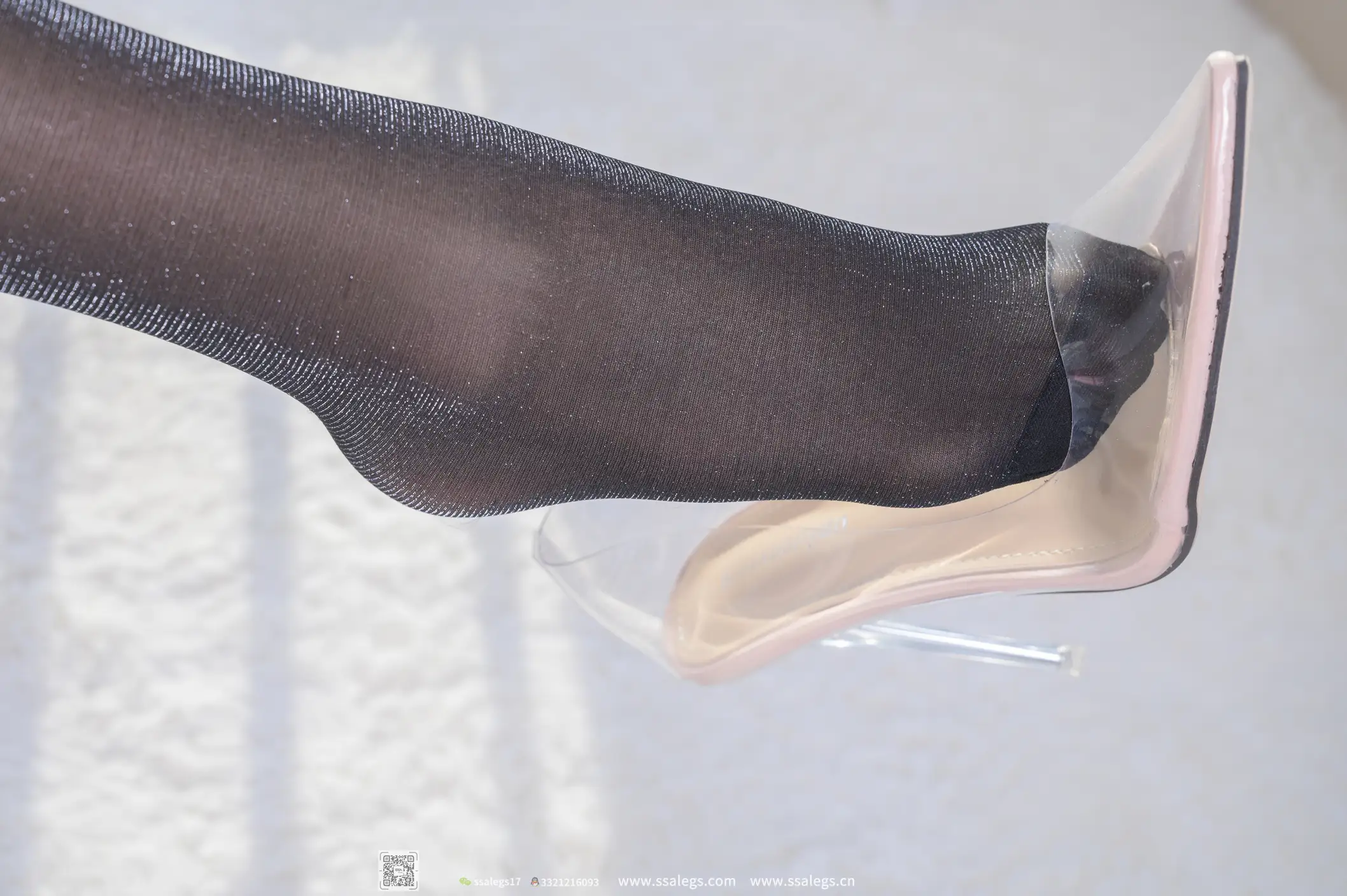 [Mzsock] NO.501 Susu Shiny Black Stockings Photo (Part 1) silk club#[123P]-33